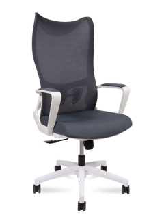 Кресло офисное Норден WAVE AM3-HWHITE Серый