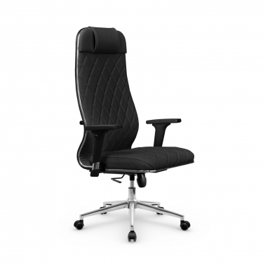Кресло руководителя Метта Мetta L 1m 40M/2D Infinity Easy Clean MPES Комплект 10 Черное