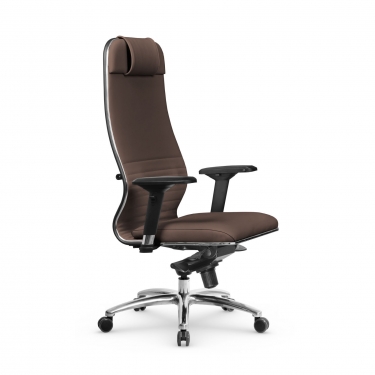 Кресло руководителя Метта Мetta L 1m 38K2/4D Infinity Easy Clean MPES Комплект 1 Светло-коричневое