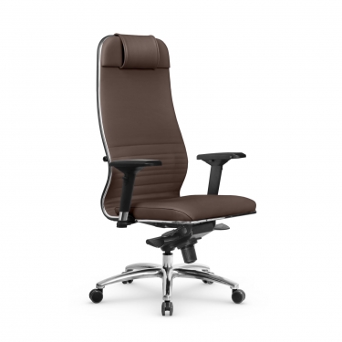 Кресло руководителя Метта Мetta L 1m 38K2/4D Infinity Easy Clean MPES Комплект 1 Светло-коричневое