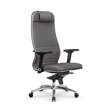 Кресло руководителя Метта Мetta L 1m 38K2/4D Infinity Easy Clean MPES Комплект 1 Серое