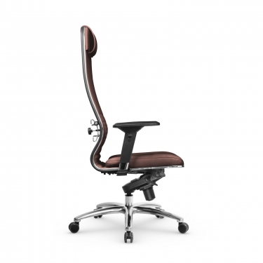 Кресло руководителя Метта Мetta L 1m 38K2/4D Infinity Easy Clean MPES Комплект 1 Темно-коричневое