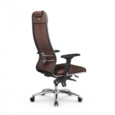 Кресло руководителя Метта Мetta L 1m 38K2/4D Infinity Easy Clean MPES Комплект 1 Темно-коричневое