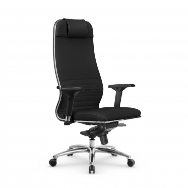Кресло руководителя Метта Мetta L 1m 38K2/4D Infinity Easy Clean MPES Комплект 1 Черное