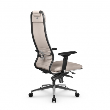 Кресло руководителя Метта Мetta L 1m 38K2/4D Infinity Easy Clean MPES Комплект 2 Светло-бежевое