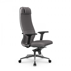 Кресло руководителя Метта Мetta L 1m 38K2/4D Infinity Easy Clean MPES Комплект 2 Серое