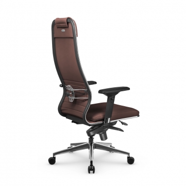 Кресло руководителя Метта Мetta L 1m 38K2/4D Infinity Easy Clean MPES Комплект 2 Темно-коричневое