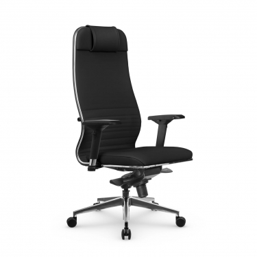 Кресло руководителя Метта Мetta L 1m 38K2/4D Infinity Easy Clean MPES Комплект 2 Черное