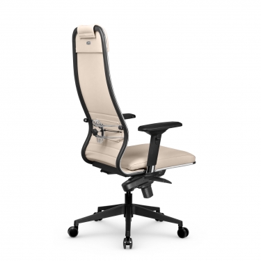 Кресло руководителя Метта Мetta L 1m 38K2/4D Infinity Easy Clean MPES Комплект 4 Молочное