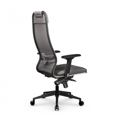 Кресло руководителя Метта Мetta L 1m 38K2/4D Infinity Easy Clean MPES Комплект 4 Серое