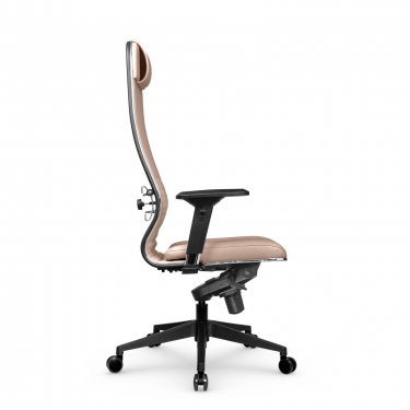 Кресло руководителя Метта Мetta L 1m 38K2/4D Infinity Easy Clean MPES Комплект 4 Темно-бежевое
