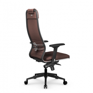 Кресло руководителя Метта Мetta L 1m 38K2/4D Infinity Easy Clean MPES Комплект 4 Темно-коричневое