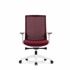 Кресло офисное Норден RUBY LB крестовина алюминий Красный