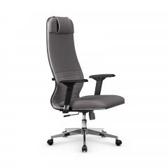 Кресло руководителя Метта Мetta L 1m 38K2/4D Infinity Easy Clean MPES Комплект 5 Серое