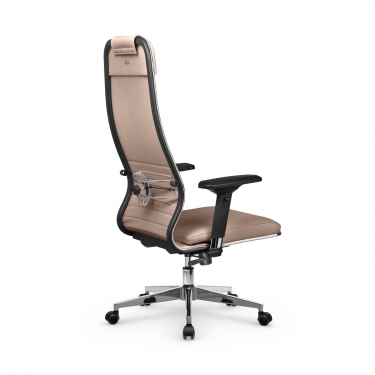 Кресло руководителя Метта Мetta L 1m 38K2/4D Infinity Easy Clean MPES Комплект 5 Темно-бежевое