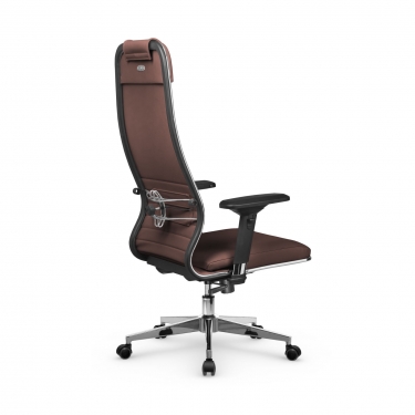 Кресло руководителя Метта Мetta L 1m 38K2/4D Infinity Easy Clean MPES Комплект 5 Темно-коричневое
