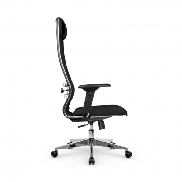 Кресло руководителя Метта Мetta L 1m 38K2/4D Infinity Easy Clean MPES Комплект 5 Черное