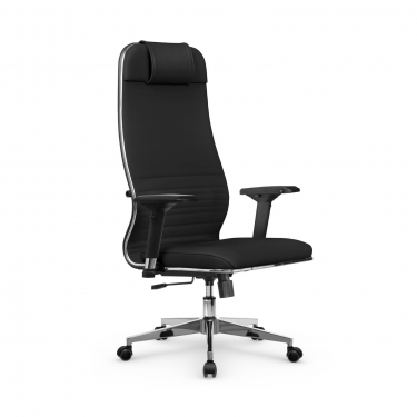 Кресло руководителя Метта Мetta L 1m 38K2/4D Infinity Easy Clean MPES Комплект 5 Черное