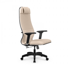 Кресло руководителя Метта Мetta L 1m 38K2/4D Infinity Easy Clean MPES Комплект 6 Молочное