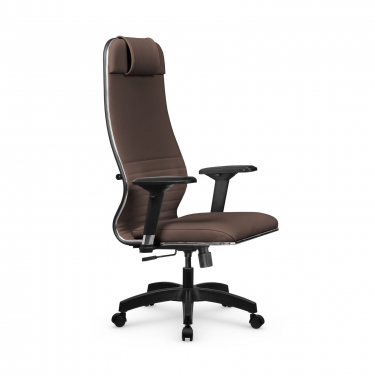 Кресло руководителя Метта Мetta L 1m 38K2/4D Infinity Easy Clean MPES Комплект 6 Светло-коричневое