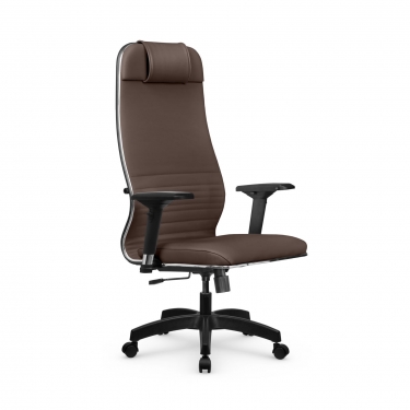 Кресло руководителя Метта Мetta L 1m 38K2/4D Infinity Easy Clean MPES Комплект 6 Серое