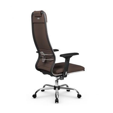 Кресло руководителя Метта Мetta L 1m 38K2/4D Infinity Easy Clean MPES Комплект 7 Светло-коричневое