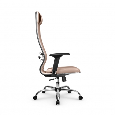 Кресло руководителя Метта Мetta L 1m 38K2/4D Infinity Easy Clean MPES Комплект 7 Темно-бежевое