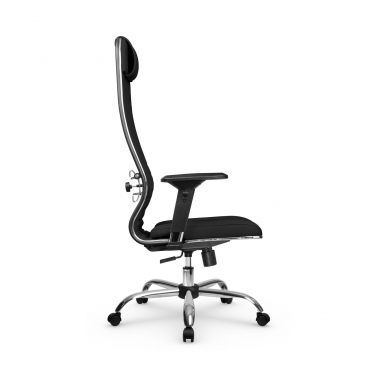 Кресло руководителя Метта Мetta L 1m 38K2/4D Infinity Easy Clean MPES Комплект 7 Черное