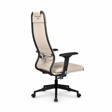 Кресло руководителя Метта Мetta L 1m 38K2/4D Infinity Easy Clean MPES Комплект 8 Молочное