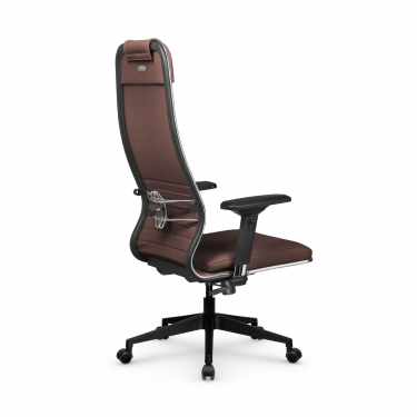 Кресло руководителя Метта Мetta L 1m 38K2/4D Infinity Easy Clean MPES Комплект 8 Темно-коричневое
