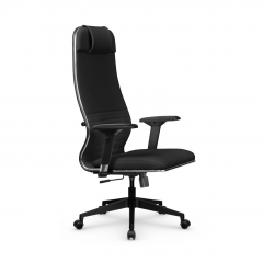 Кресло руководителя Метта Мetta L 1m 38K2/4D Infinity Easy Clean MPES Комплект 8 Черное