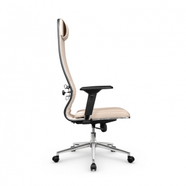 Кресло руководителя Метта Мetta L 1m 38K2/4D Infinity Easy Clean MPES Комплект 10 Молочное
