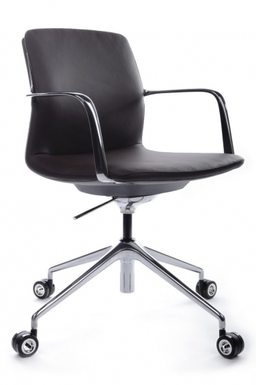 Кресло руководителя Рива Riva Design FK004-В12 Темно-коричневый