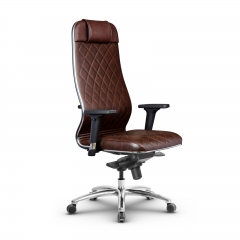 Кресло руководителя Метта Metta L 1m 40M/2D Комплект 1 Темно-коричневое