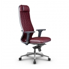 Кресло руководителя Метта Metta L 1m 40M/2D Комплект 2 Темно-бордовое