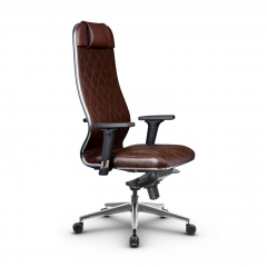 Кресло руководителя Метта Metta L 1m 40M/2D Комплект 2 Темно-коричневое