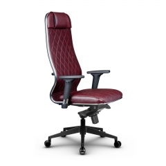 Кресло руководителя Метта Metta L 1m 40M/2D Комплект 4 Темно-бордовое