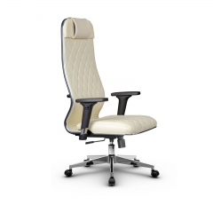 Кресло руководителя Метта Metta L 1m 40M/2D Комплект 5 Бежевое