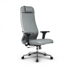 Кресло руководителя Метта Metta L 1m 40M/2D Комплект 5 Серое