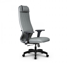 Кресло руководителя Метта Metta L 1m 40M/2D Комплект 6 Серое