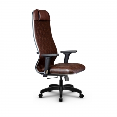 Кресло руководителя Метта Metta L 1m 40M/2D Комплект 6 Темно-коричневое