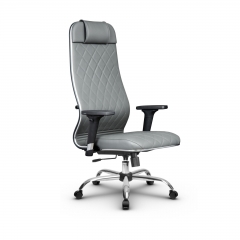 Кресло руководителя Метта Metta L 1m 40M/2D Комплект 7 Серое