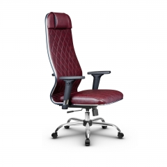 Кресло руководителя Метта Metta L 1m 40M/2D Комплект 7 Темно-бордовое