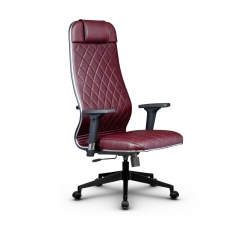 Кресло руководителя Метта Metta L 1m 40M/2D Комплект 8 Темно-бордовое