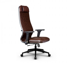Кресло руководителя Метта Metta L 1m 40M/2D Комплект 8 Темно-коричневое