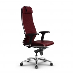 Кресло руководителя Метта Metta L 1m 38K2/4D Комплект 1 Темно-бордовое