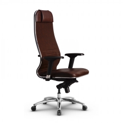 Кресло руководителя Метта Metta L 1m 38K2/4D Комплект 1 Темно-коричневое