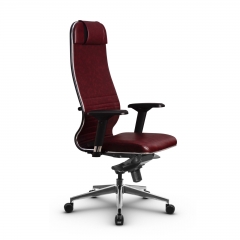 Кресло руководителя Метта Metta L 1m 38K2/4D Комплект 2 Темно-бордовое