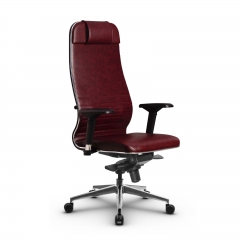 Кресло руководителя Метта Metta L 1m 38K2/4D Комплект 2 Темно-бордовое