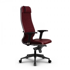 Кресло руководителя Метта Metta L 1m 38K2/4D Комплект 4 Темно-бордовое